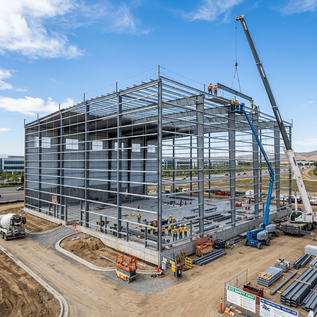 Industrial PEB Shed Construction in Pune