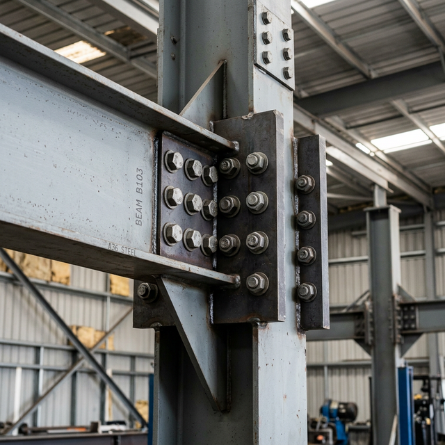 Heavy Steel Joints Engineering for Cold Storage Facility